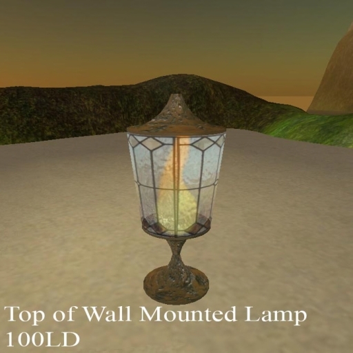 Wall top mounted Lamp