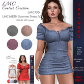 LMC PSD - Summer Dress IV - PSD & Textures ONLY !!!