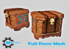 Mesh Place - Steampunk Loot Crate - Full Perm Mesh