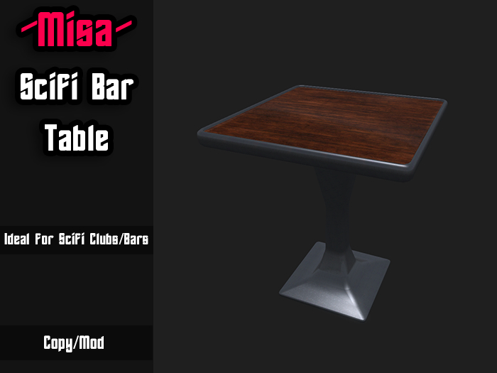 -Misa- Sci-Fi Bar Table