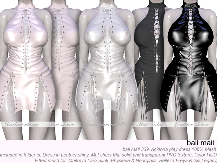 baii maii 339 Vicktoria play dress mesh Maitreya Legacy Belleza Slink Outfit Clothes Apparel 