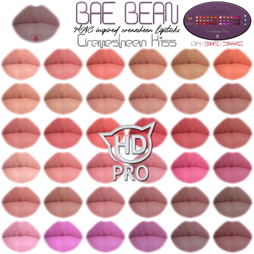 Cremesheen Kiss Lipsticks