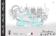- MicRo -  Sneakers  Abigails  Aqua White