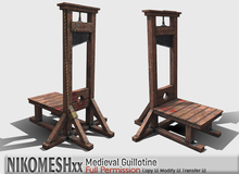 ::NIKOMESH::Full Permission Medieval Guillotine