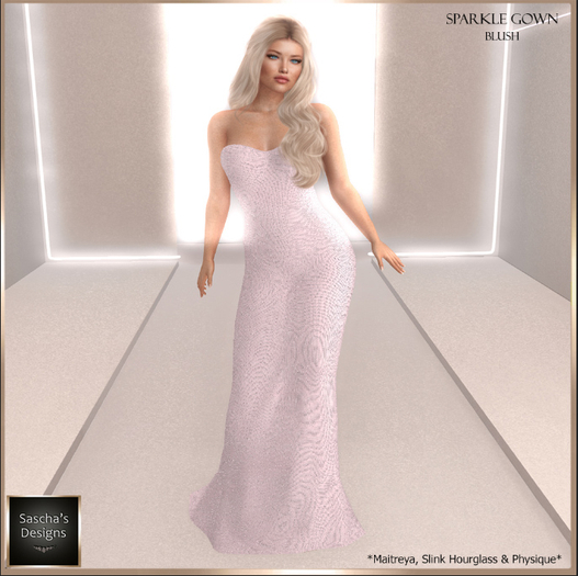SAS - Sparkle Blush Gown (MB)