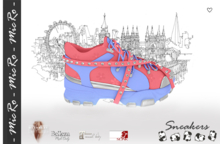 - MicRo -  Sneakers  Abigails  Blue Red