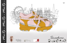 - MicRo -  Sneakers  Abigails  Orange Pink