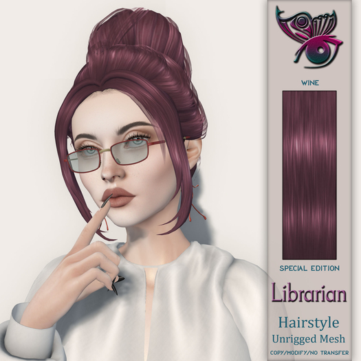 [L$50 PROMO] >!< BKB >!< Librarian - S.E. Wine