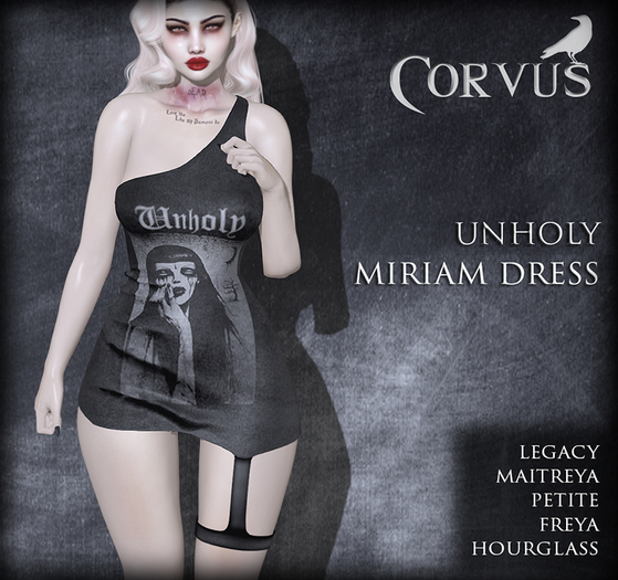 Corvus : Unholy Miriam Dress