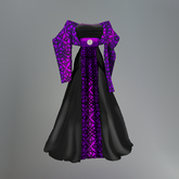 Purple Gaelic Knotwork Maitreya Dress
