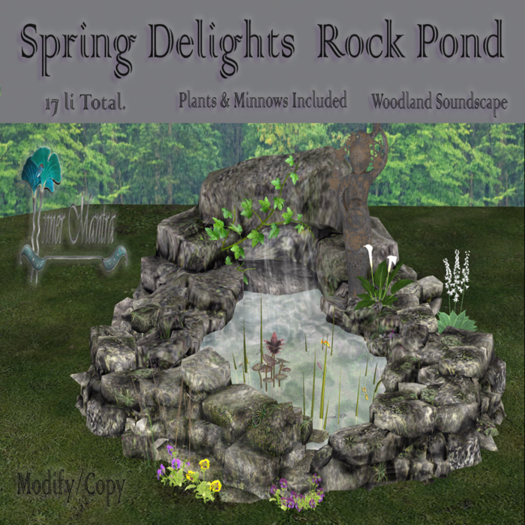 +Inner Mantra+ Spring Delights Rock Pond 