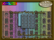 Geometric Sequin Combo Seamless Texture Set