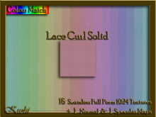 Lace Curl Solids Seamless Texture Set