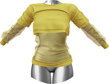 RIOT / Addison Crop Tee - Summer