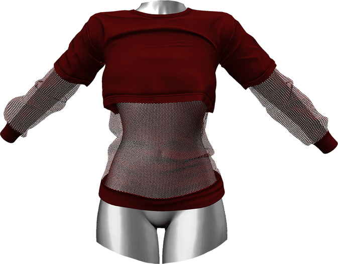 RIOT / Addison Crop Tee - Sear