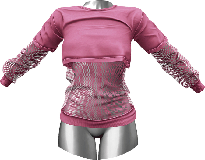 RIOT / Addison Crop Tee - Sangria