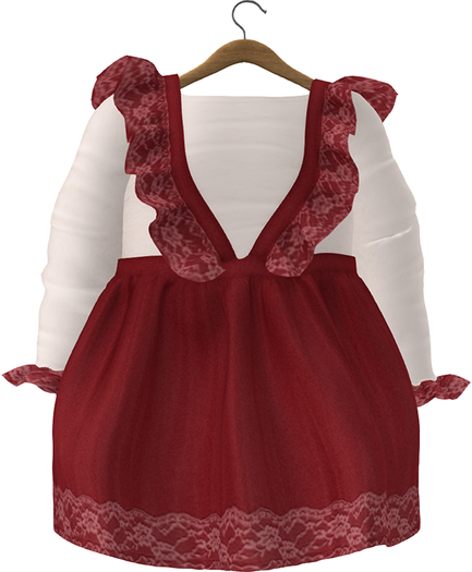 {Lula Belle} Hazel Dress - RUBY [boxed]