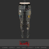 Legal Insanity - Jett old denim