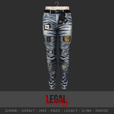 Legal Insanity - Jett bleach denim