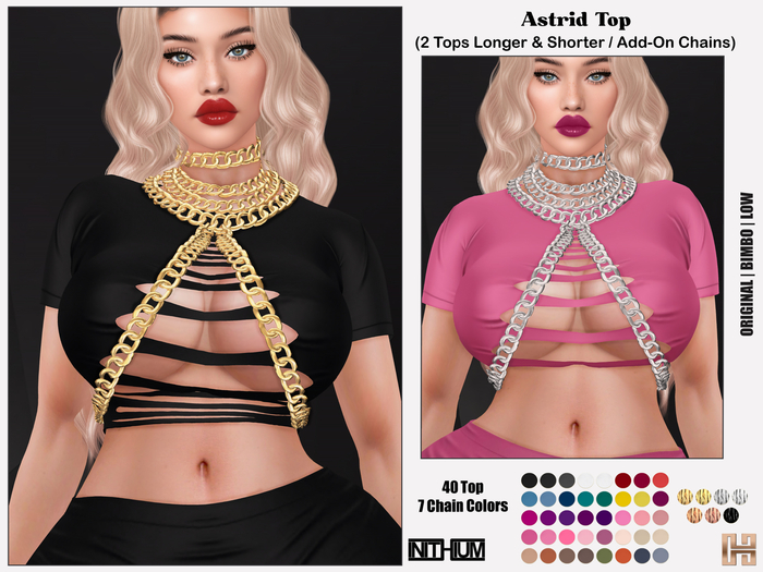 [hh] Astrid Top Chain Top [INITHIUM] KUPRA