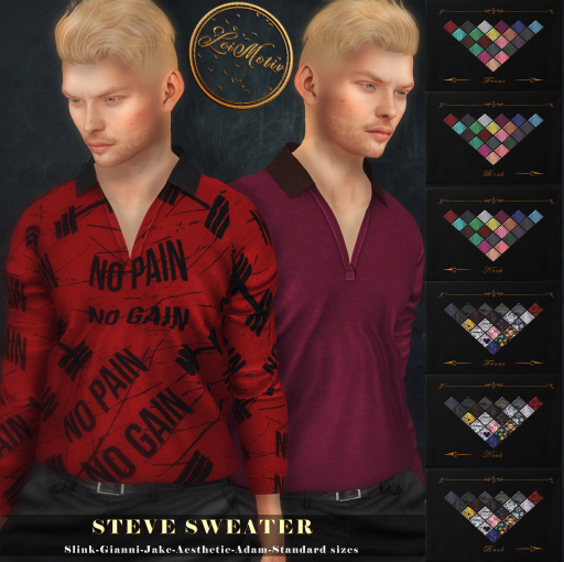 ~[LeiMotiv] DEMO Steve Sweater //ADD ME