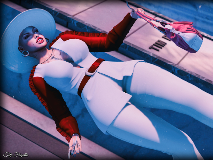 T.F. Pose Lady