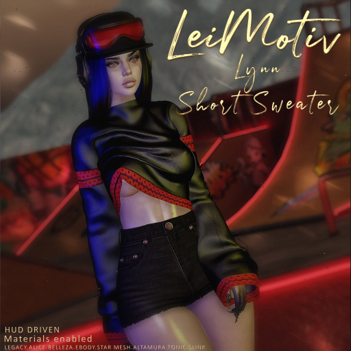 ~[LeiMotiv] DEMO Lynn Short Sweater .  //ADD ME