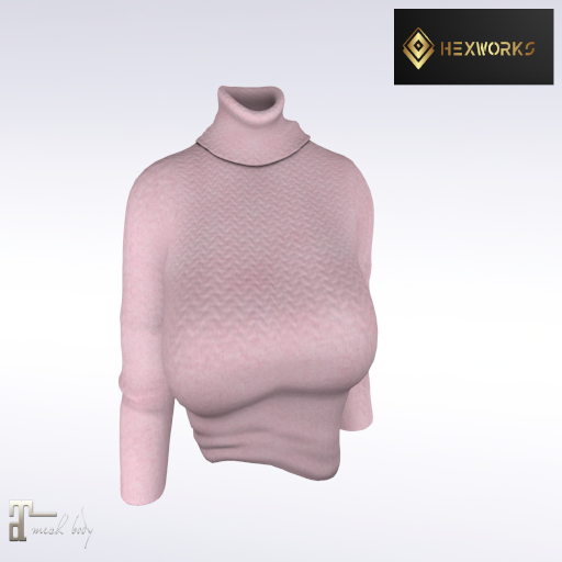 {H} Pink Sweater 
