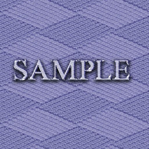 Zoy Texture [ DIAMOND KNIT 18 ] Seamless - Lavender