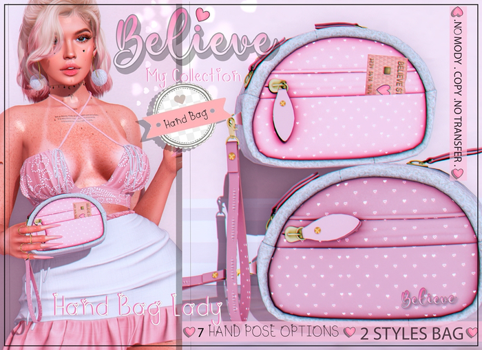 :: Believe ::Hand Bag Lady ::..