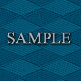 Zoy Texture [ DIAMOND KNIT 18 ] Seamless - Teal