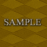 Zoy Texture [ DIAMOND KNIT 18 ] Seamless - Yellow Brown