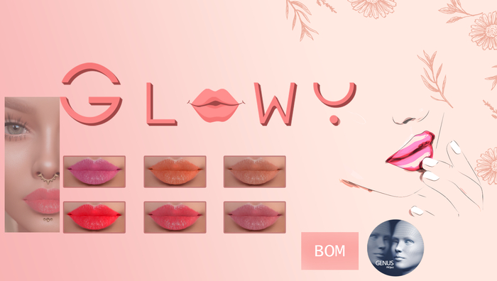 Glowy - Shiny lipgloss