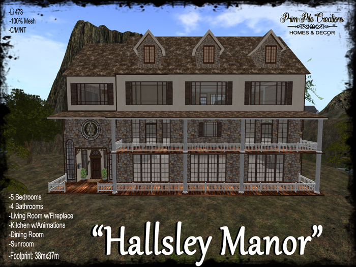 ~PPC~ Hallsley Manor BOXED