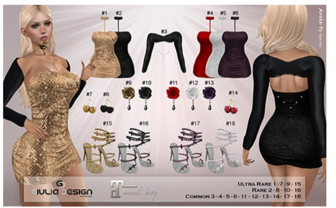 #2-[GIULIADESIGN] ARALE - DRESS_Maitreya_BLACK-RARE