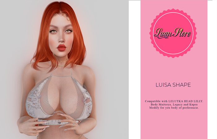 LuanStore Luisa Shape Lelutka lilly