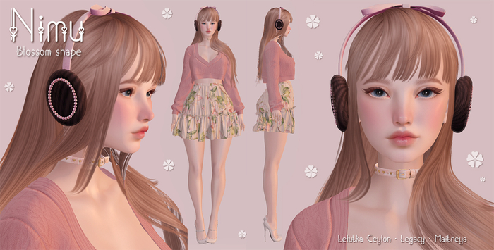 NIMU - Blossom Shape (Lelutka Ceylon)