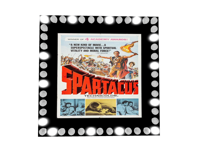 Classic Movie Poster-Spartacus