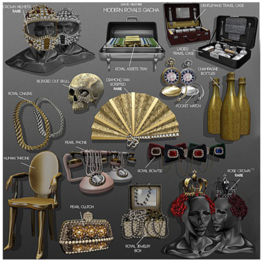 -David Heather-Rose Crown/Silver RARE