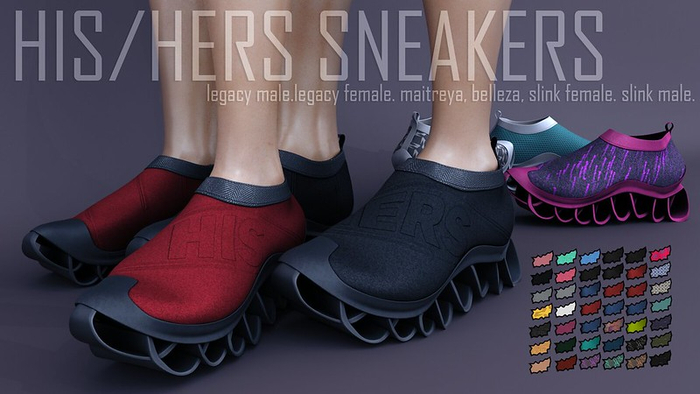 Pure Poison - HIS Sneakers 