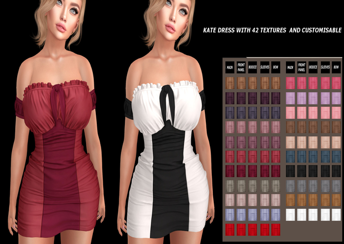 SASSSY - KATE DRESS SOLIDS 2