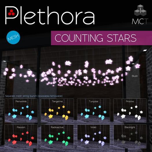 Plethora - Counting Stars - Periwinkle