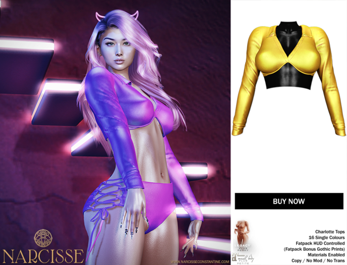 -Narcisse- ADD Charlotte Underwire top - Neon Orange