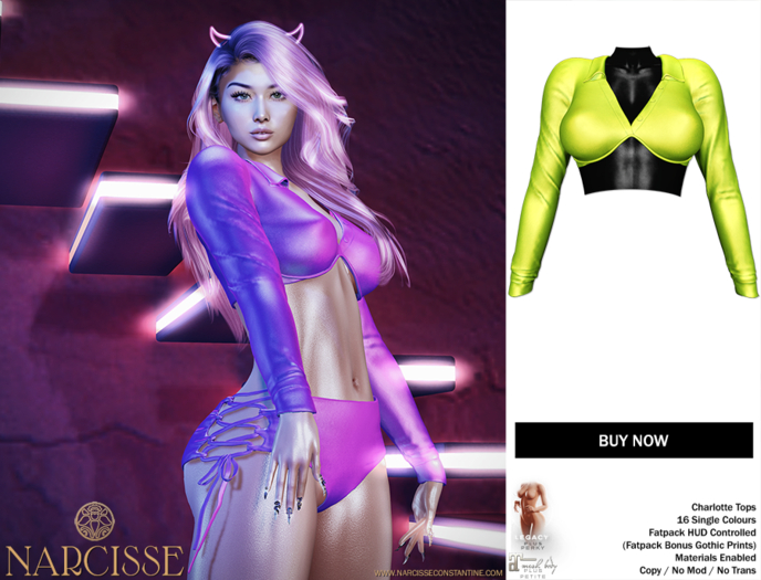 -Narcisse- ADD Charlotte Underwire top - Neon Green