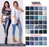 TETRA - Lumine - Capri Jeans (Fatpack)