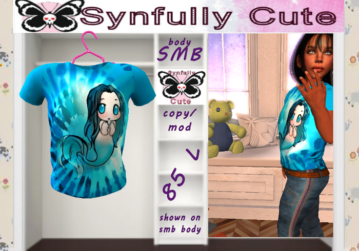 Mermaid Tye Dye-Mesh
