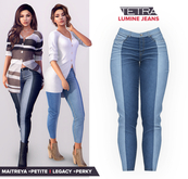 TETRA - Lumine - Capri Jeans (Two-tone #7)