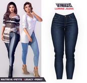 TETRA - Lumine - Capri Jeans (Midnight)