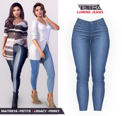 TETRA - Lumine - Capri Jeans (Light Blue)