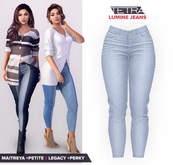 TETRA - Lumine - Capri Jeans (Ice)